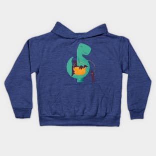 T-rex Weiner Kids Hoodie